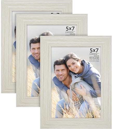 Amazon.com - Langdon House 4x6 Picture Frames (Almond White, 6