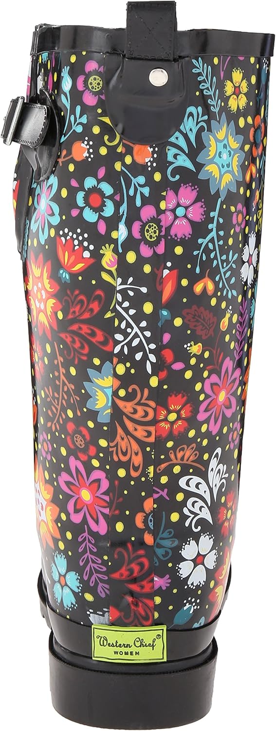  | Western Chief Women's Printed Tall Waterproof Rain Boot | Mid-Calf