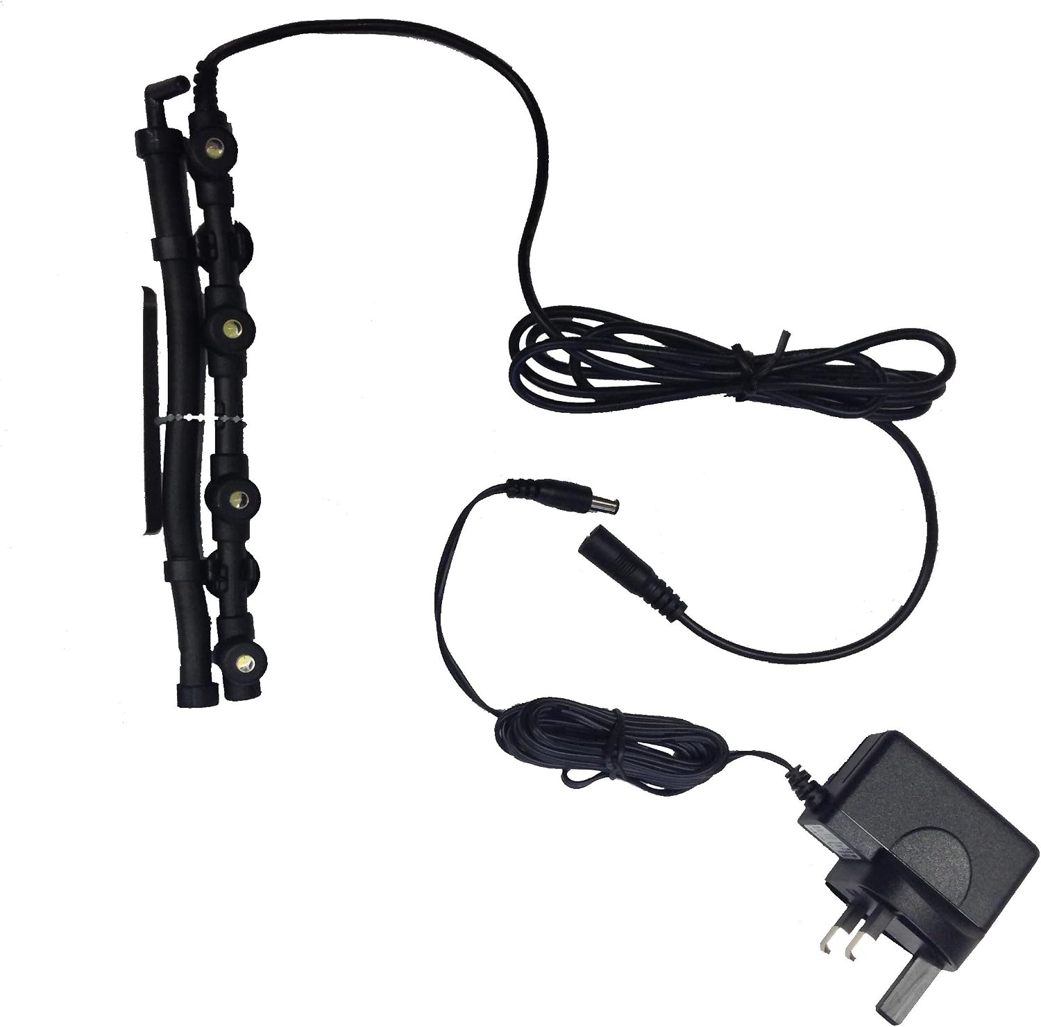Interpet LED Flexible Bubble Wand Light with Air Wall, for Aquarium Fish Tank Tropical, Coldwater, Submersible, Blue, 16cm