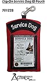 ActiveDogs Clip-On Service Dog ID Pouch