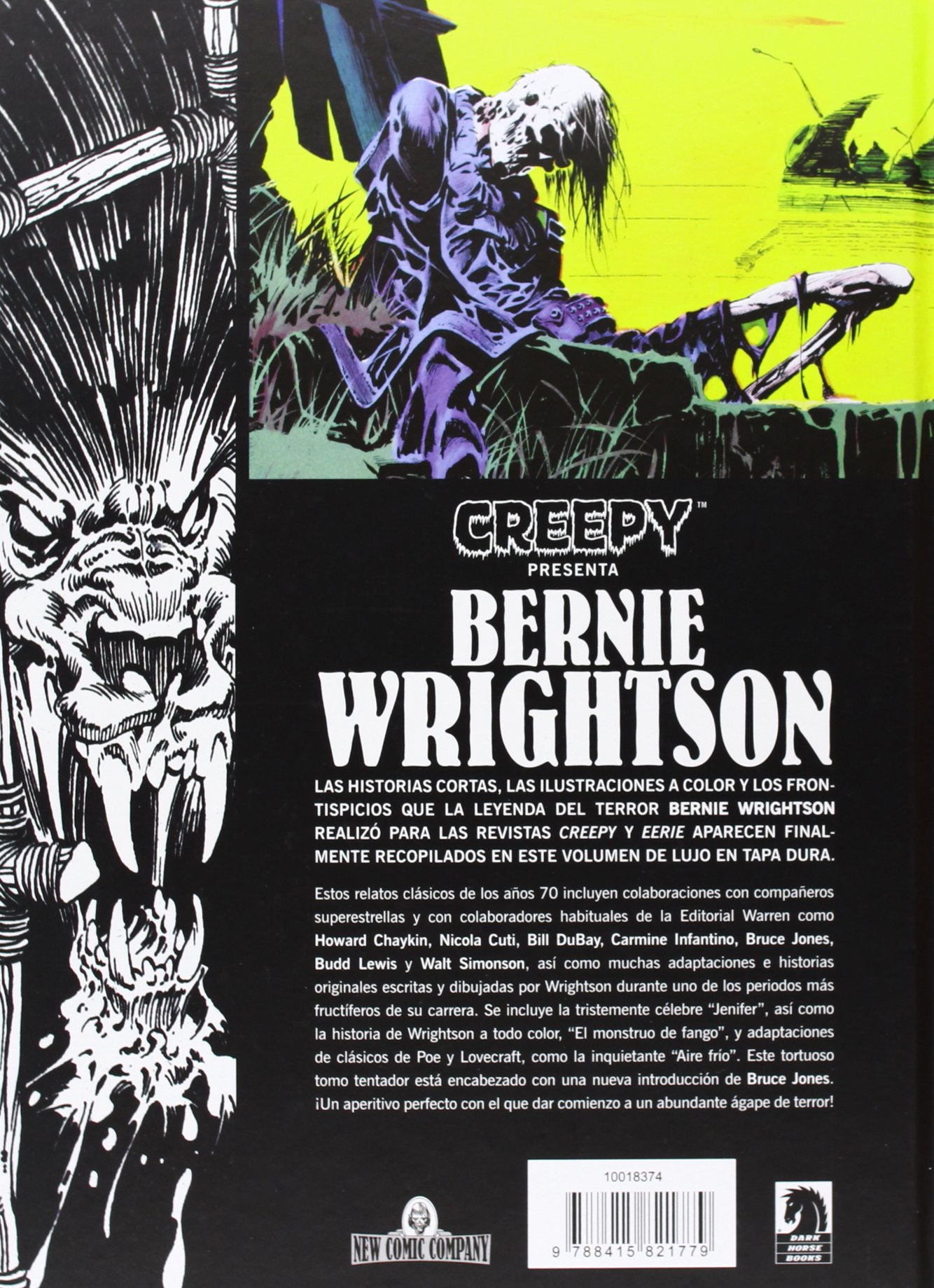 Creepy Bernie Wrightson Independientes Usa Amazones - 