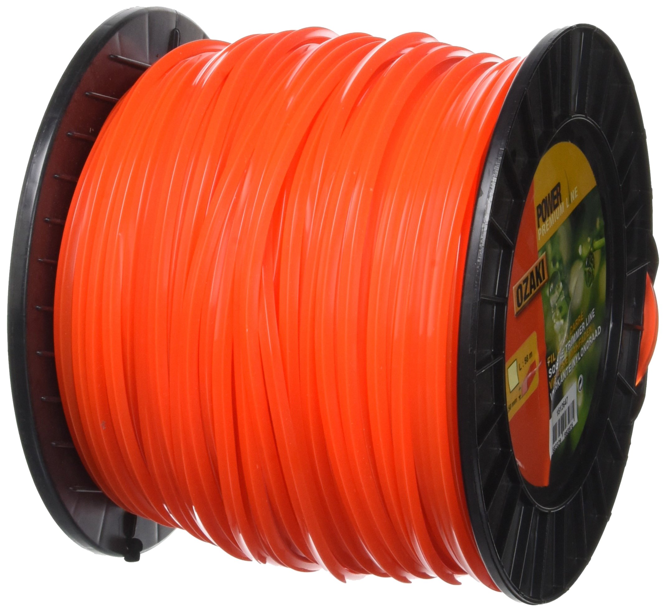 OZAK Premium 1512647 Spool of Thread Nylon Square 4.5 mm red