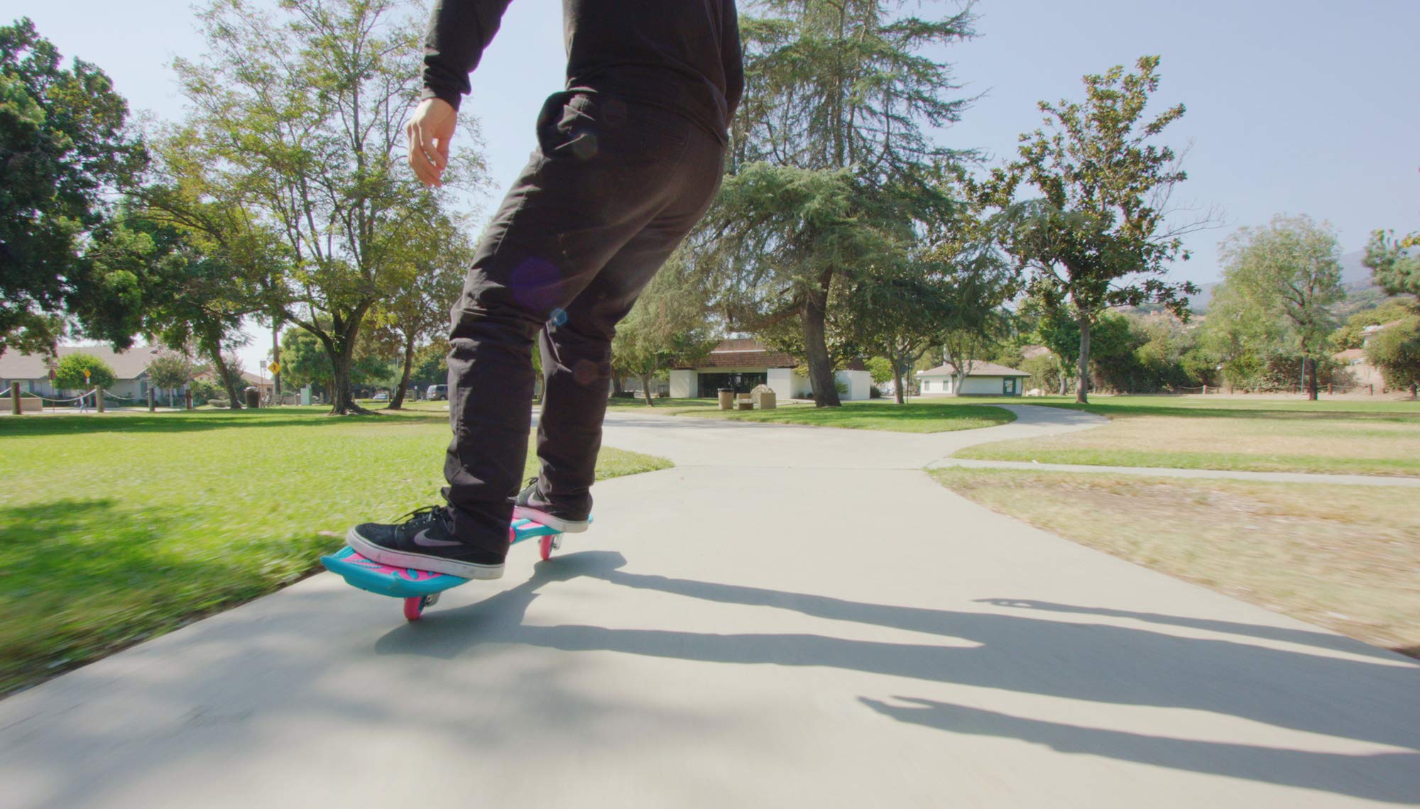 Razor RipStik Caster Board Brights Collection - 2 Wheel Pivoting Skateboard with 360-degree Casters, for Kids, Teens, and Adults