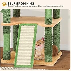 YITAHOME 76in Tall Cactus Cat Tree Tower with