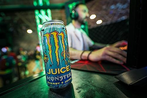 Monster Energy Juice Aussie Style Lemonade, Energy + Juice, 16 Oz