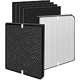 AD3000/3500 Replacement Filter Compatible with Air Doctor 3000/3500 Air Purifier, Include 1 Premium Filter + 1 Carbon Filters + 4 Pre-Filters（1+1+4）
