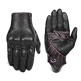 Women ’s Touchscreen Motorcycle Gloves Full