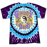 Liquid Blue Chinese New Year Vintage Band Tee – Grateful Dead T-Shirt, Organic Cotton, Dragon Graphic Concert Shirt for Men