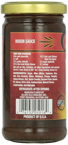 Sun luck hoisin sauce - traditional (076132050169)