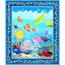 Amazon.com: Generic Susybee Multi Under The Sea Digital 36in ...