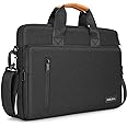 KIZUNA Laptop Bag Case 14 Inch Computer Shoulder Sleeve Briefcase For 15" Macbook air M3 M2 2024/Lenovo Flex 14/14" HP EliteBook 840 G5/14 Yoga Slim 7i Pro X/IdeaPad Slim 3i 14"/Dell,Black