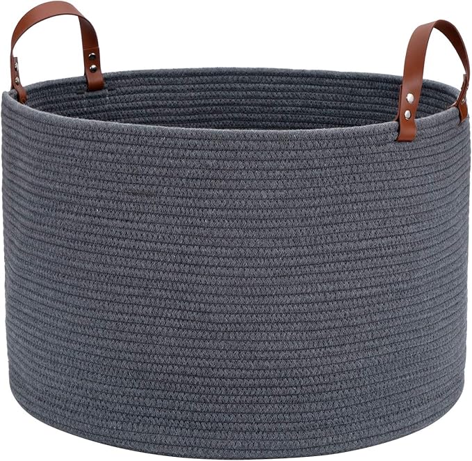 Basket for Blankets Large Baskets for Storage Blanket Basket Extra