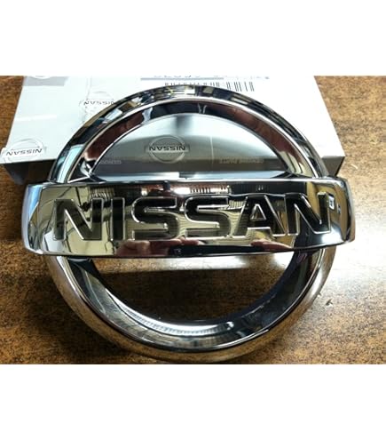Genuine OEM Nissan Front Grille Emblem 62890-9PF0A – 2016-2019 Pathfinder, Direct Replacement