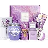 Sisters Gifts from Sister, Birthday Gift Ideas Box for Adult Women Girl Sisters in Law, Best Big Sister Ever Tumbler Set Self Care Get well Soon 7pcs Basket for Christmas, Mothers Day