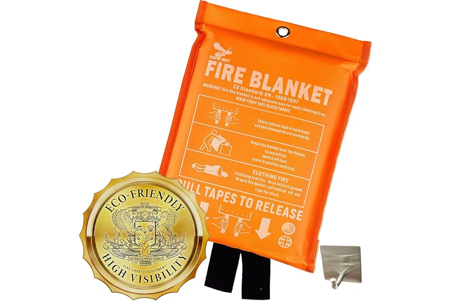 Gift Idea: CE Certified Fire Blanket for Home & Kitchen