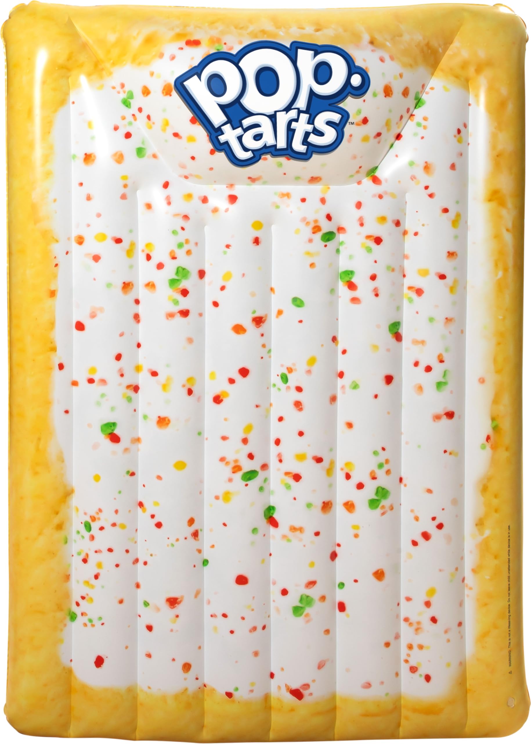 Photo 1 of Giant Pop-Tarts Extra Large Inflatable Pool Float for Pool Playing, Over 5.5 Feet Long, Lounging and Party