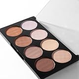 W7 Shape & Glow 8 Shade Contour Highlight Face Makeup Powder Palette view 2
