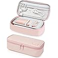 YOKUMA Pencil Case,Large Capacity Pencil Pouch,Aesthetic Zipper Pencil Box, Back to School Supplies for College Student Teen Adults,Travel Essentials,Electronic Cable Organize