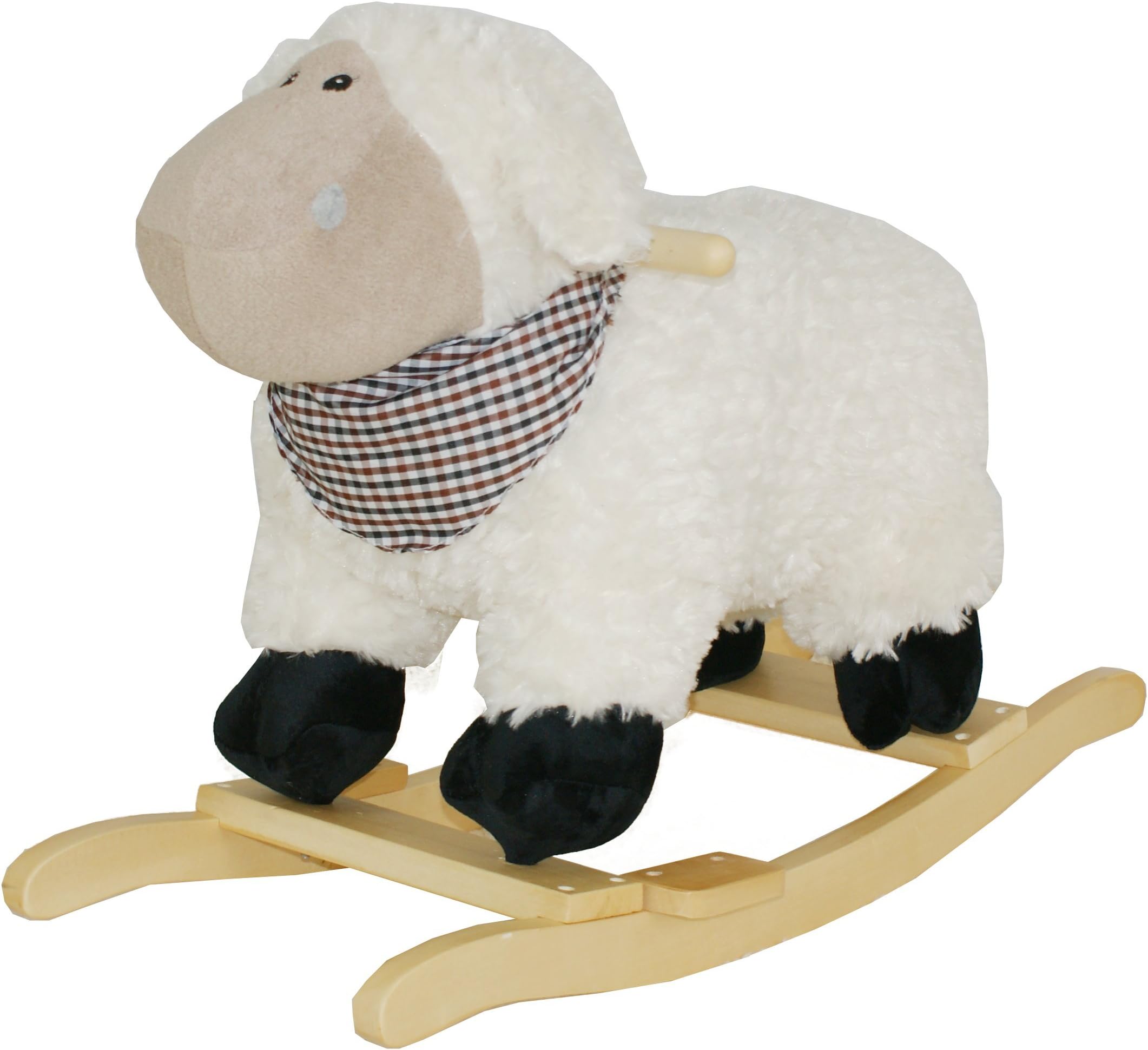 Sweety Toys 7103 rocking horse sheep with Lullaby music