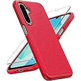 FNTCASE for Samsung Galaxy A16/A17 Case: Dual Layer Protective Lightweight Duty Cell Phone Cover Shockproof Rugged with Non S