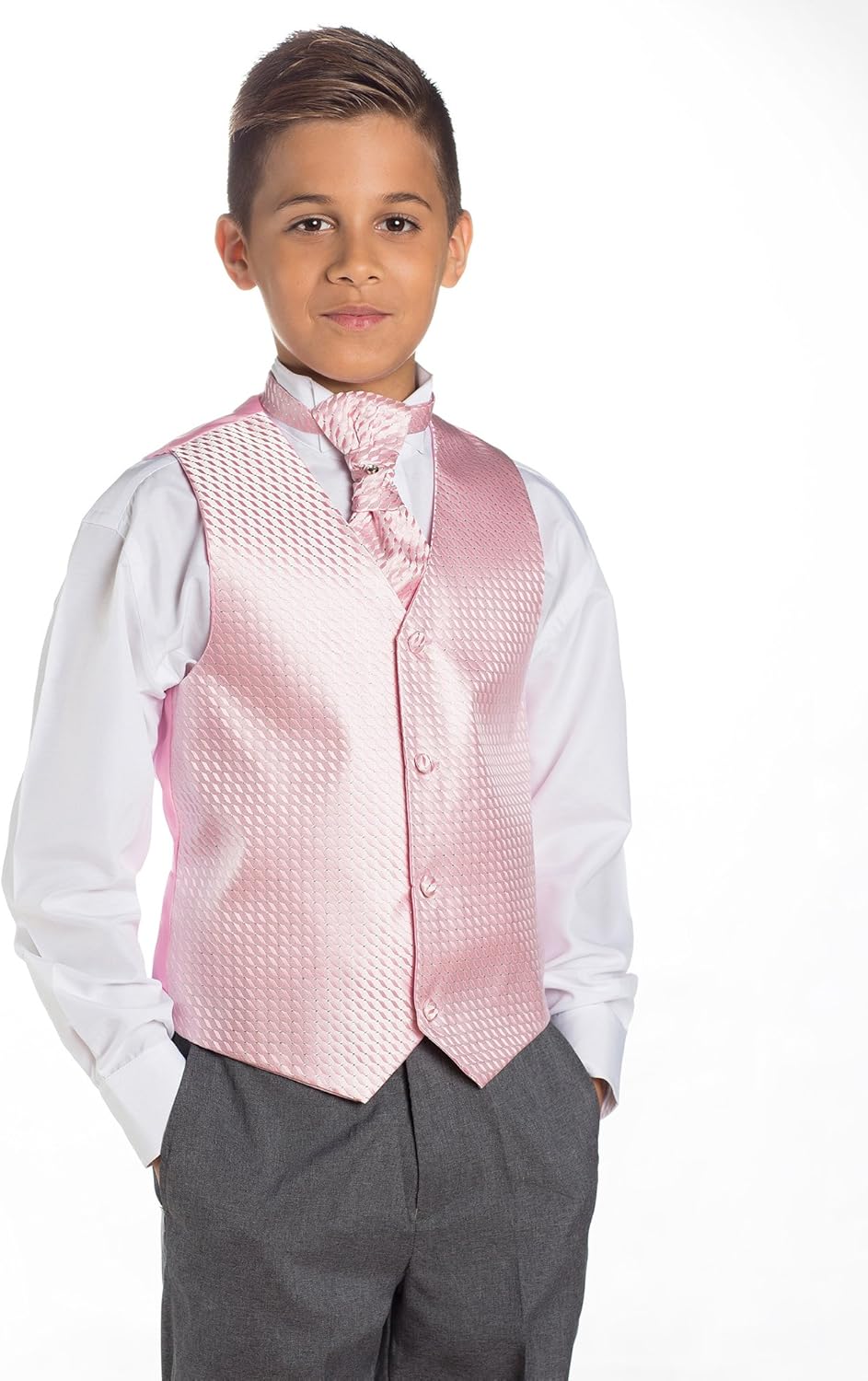 grey page boy outfits