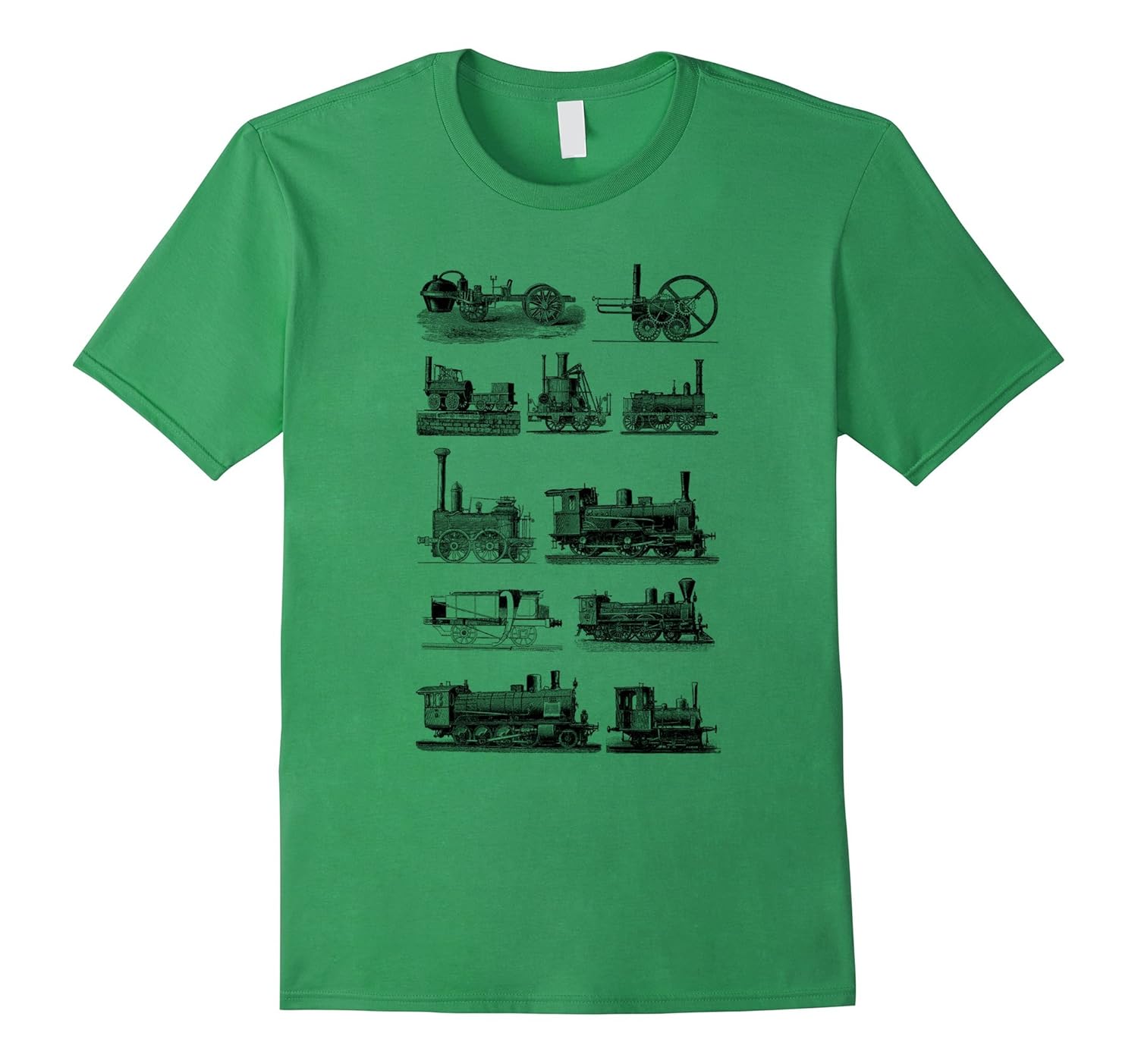 Steam Engine Train TShirt. Steam Train TeeArt Artvinatee