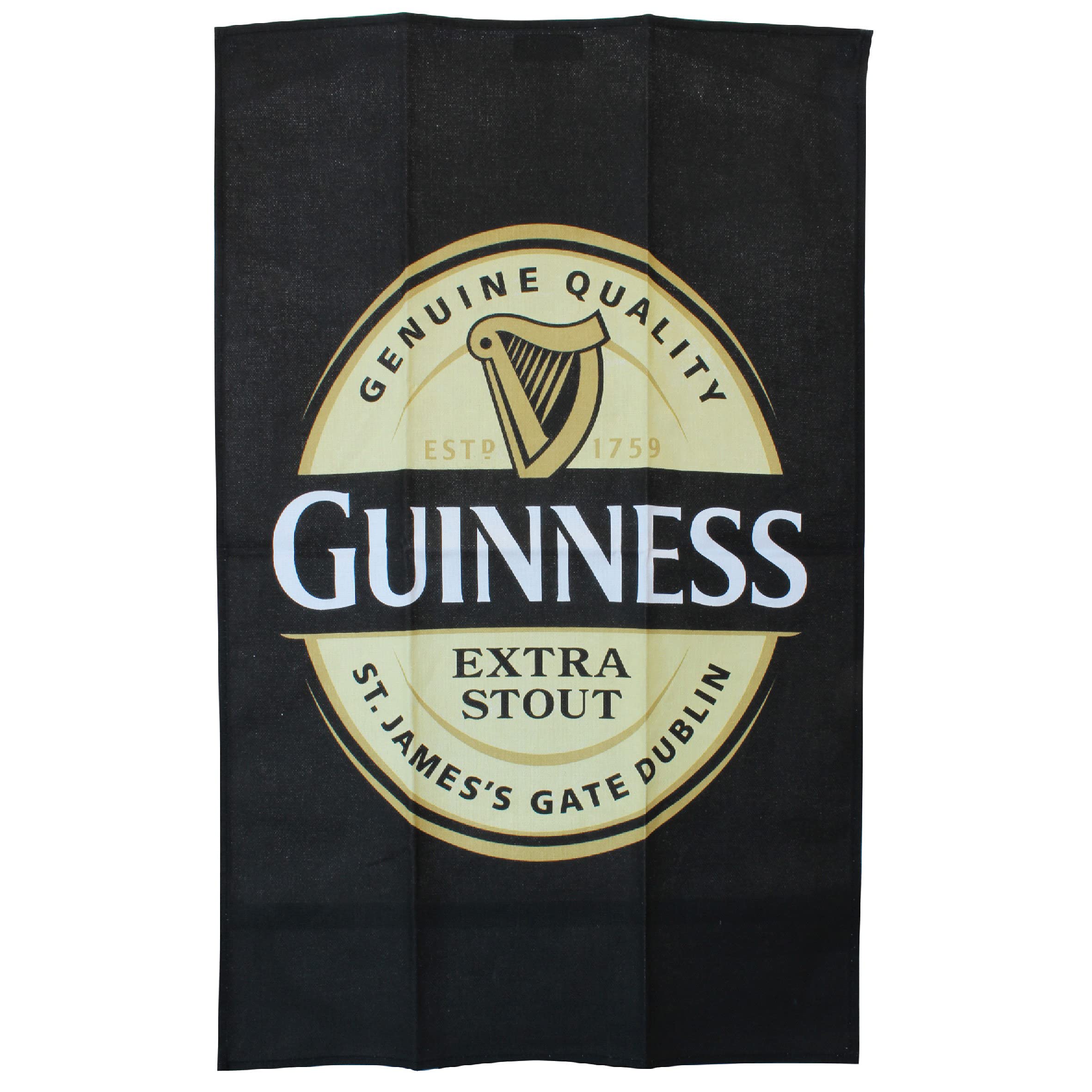 Guinness Cotton Label Tea Towel