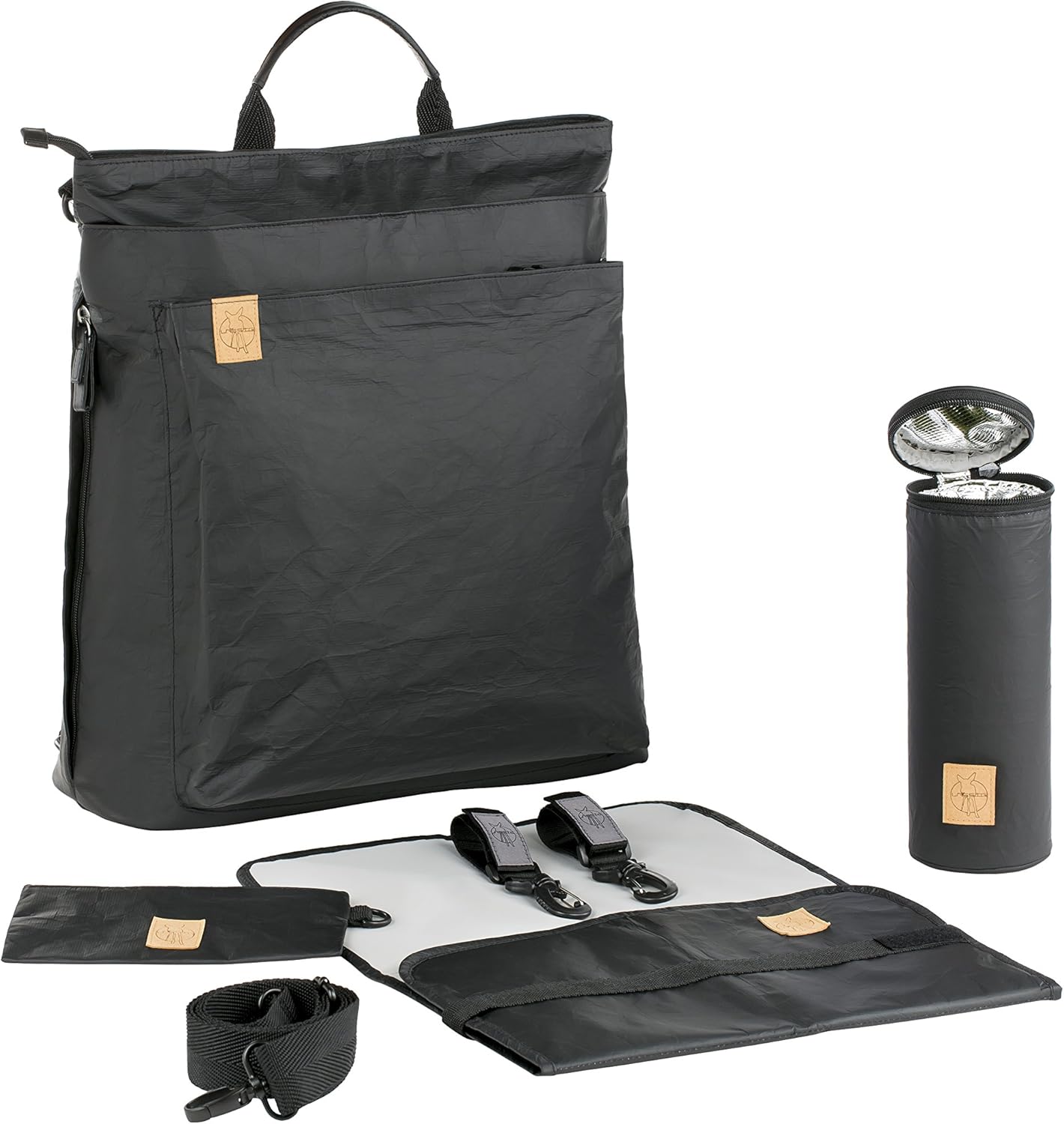 black changing bag for pram