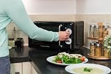 Russell Hobbs RHRETMM705B 17L 700W Retro Compact Microwave Black view 6