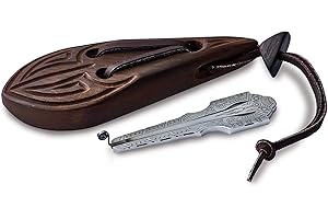 MUARO"Mongol" Jaw Harp - Russian Vargan by Glazyrin in Wooden Case