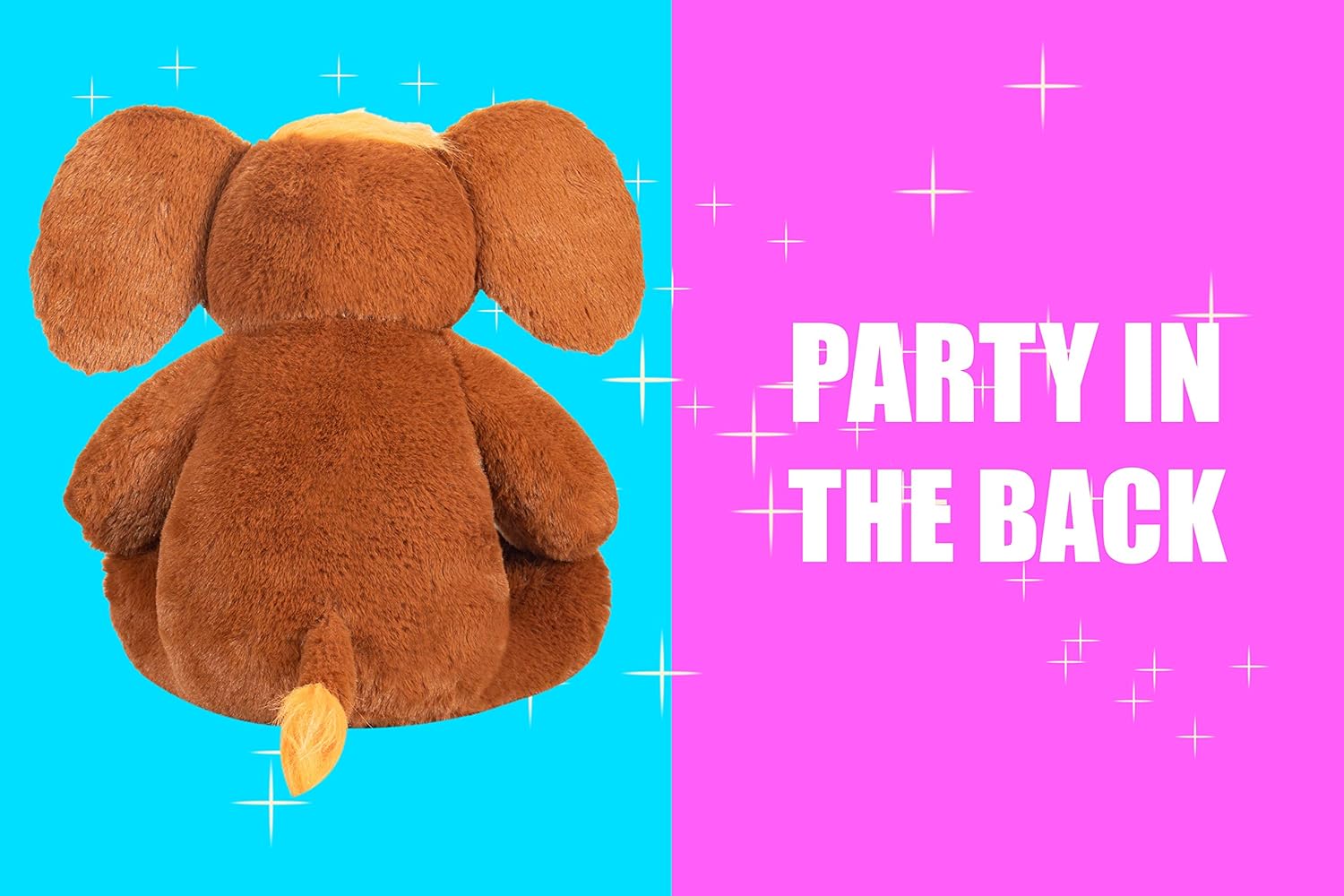 Donald Trump Stuffed 12" Inch Elephant Plush Doll Toy - Are you a Large Teddy Bear Republican GOP Trumps 2020 Supporter OR Angry Liberal Democrat DNC Donkey Animal Lover, Political Toddler Gag Gift: Toys & Games
