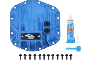 Spicer 10053466 Nodular Iron Front Dana 44 and AdvanTEK Differential Cover Compatible with Select Wrangler JL - Blue
