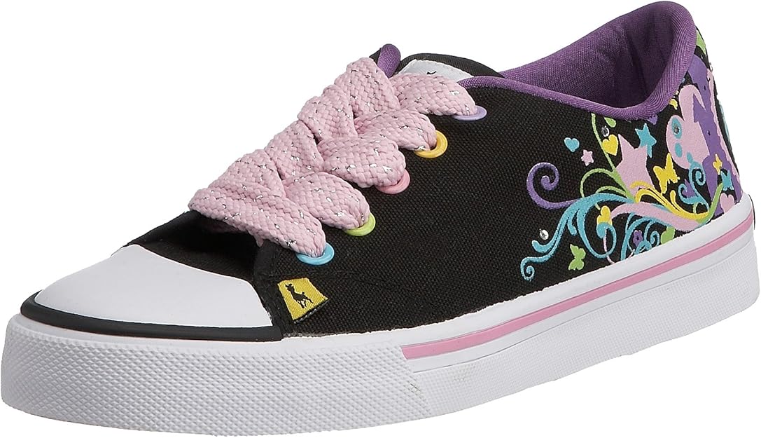 Babycham Women�s Babycham Basic Lace Mirror Trainer Black