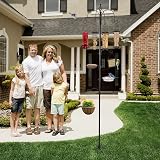 Urban Deco Bird Feeding Station Kit Heavy Duty Pole with Multiple Hooks view 5