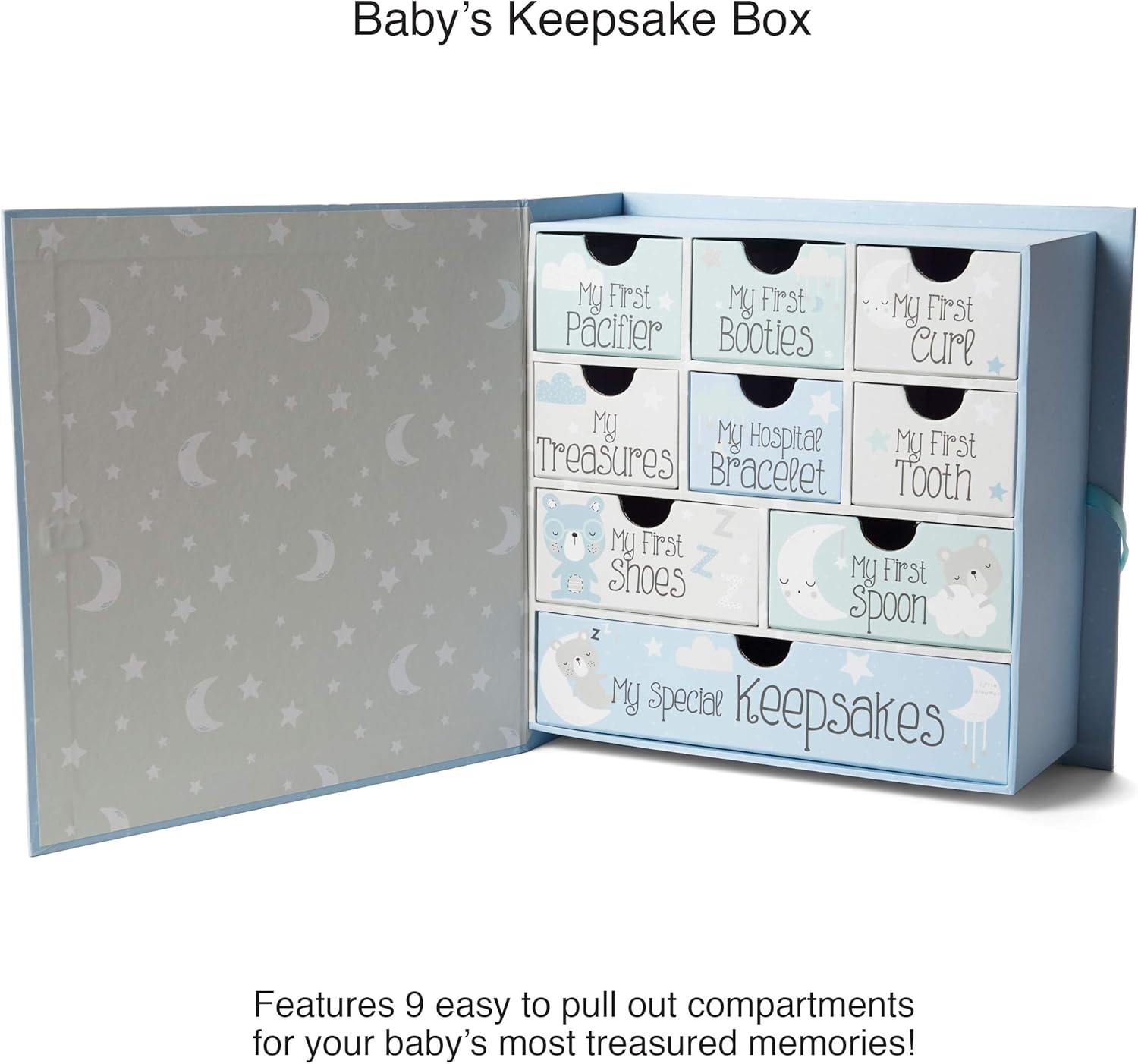 my first keepsake box 9 compartments