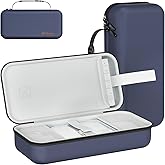 Carry Case Compatible with Apple 2024 Mac mini M4 /M4 Pro,M4 Pro Protective Carrying Case, Portable Hard Shell Travel Storage Bag (Blue)