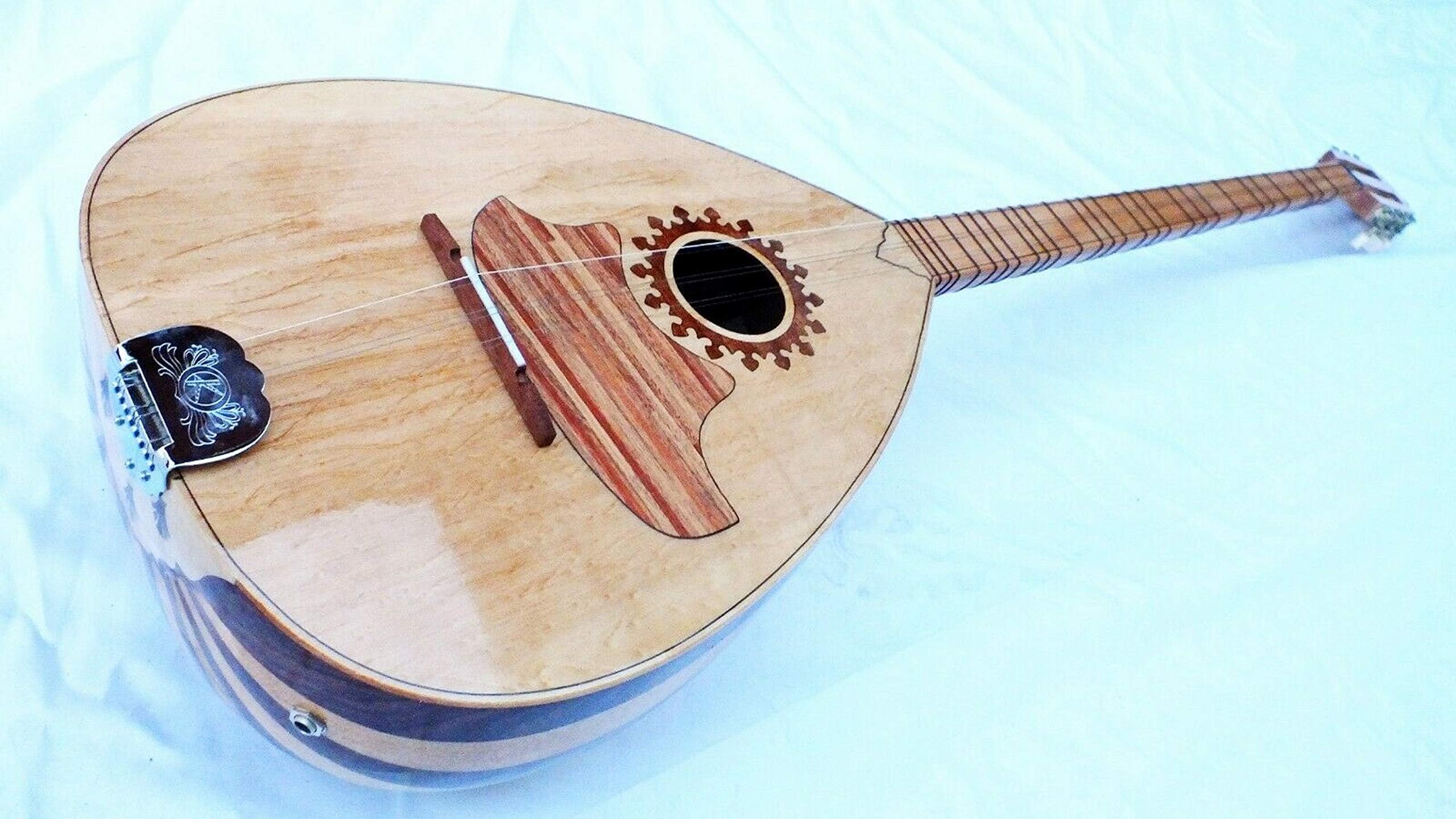 ACOUSTIC MAPLE MAHOGANI ARAB BUZUQ WITH MONOJACK !!!!!!!!!!!