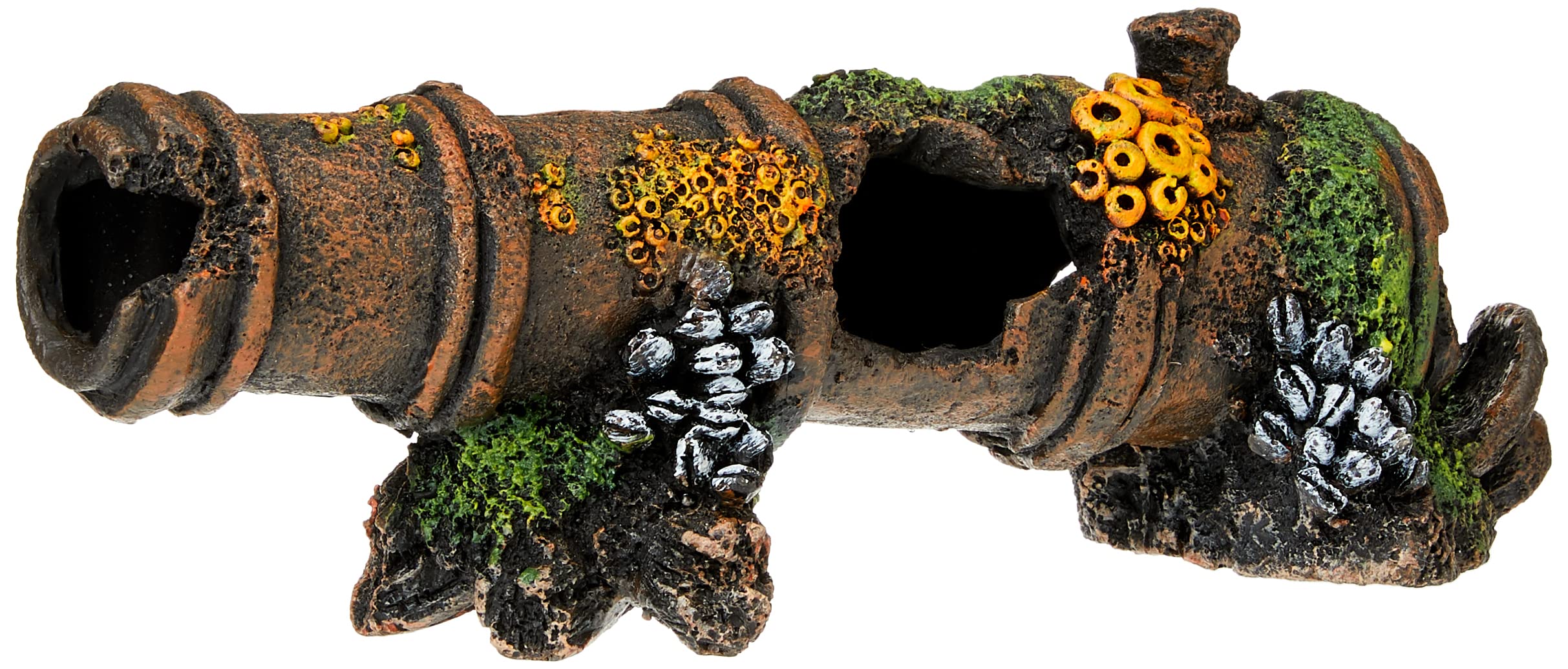 CLASSIC Fish Tank Aquarium Ornament Cannon 9"