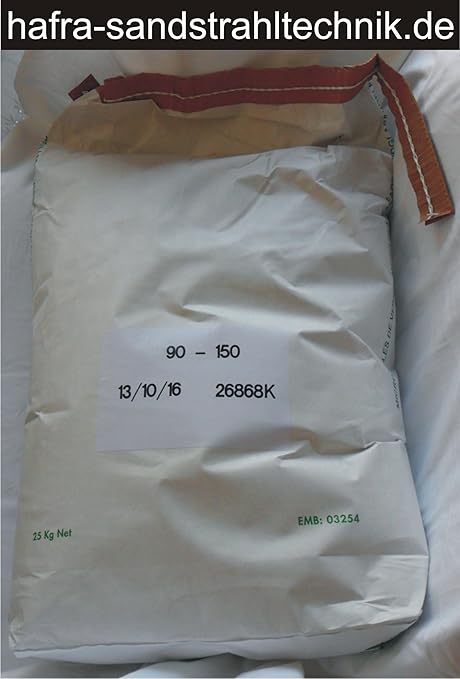 Strahlmittel - Glasperlen 90-150 µ - 25kg