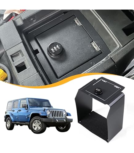 Amazon.com: Bestop 42643-01 Bestop Lock Box for Center Console