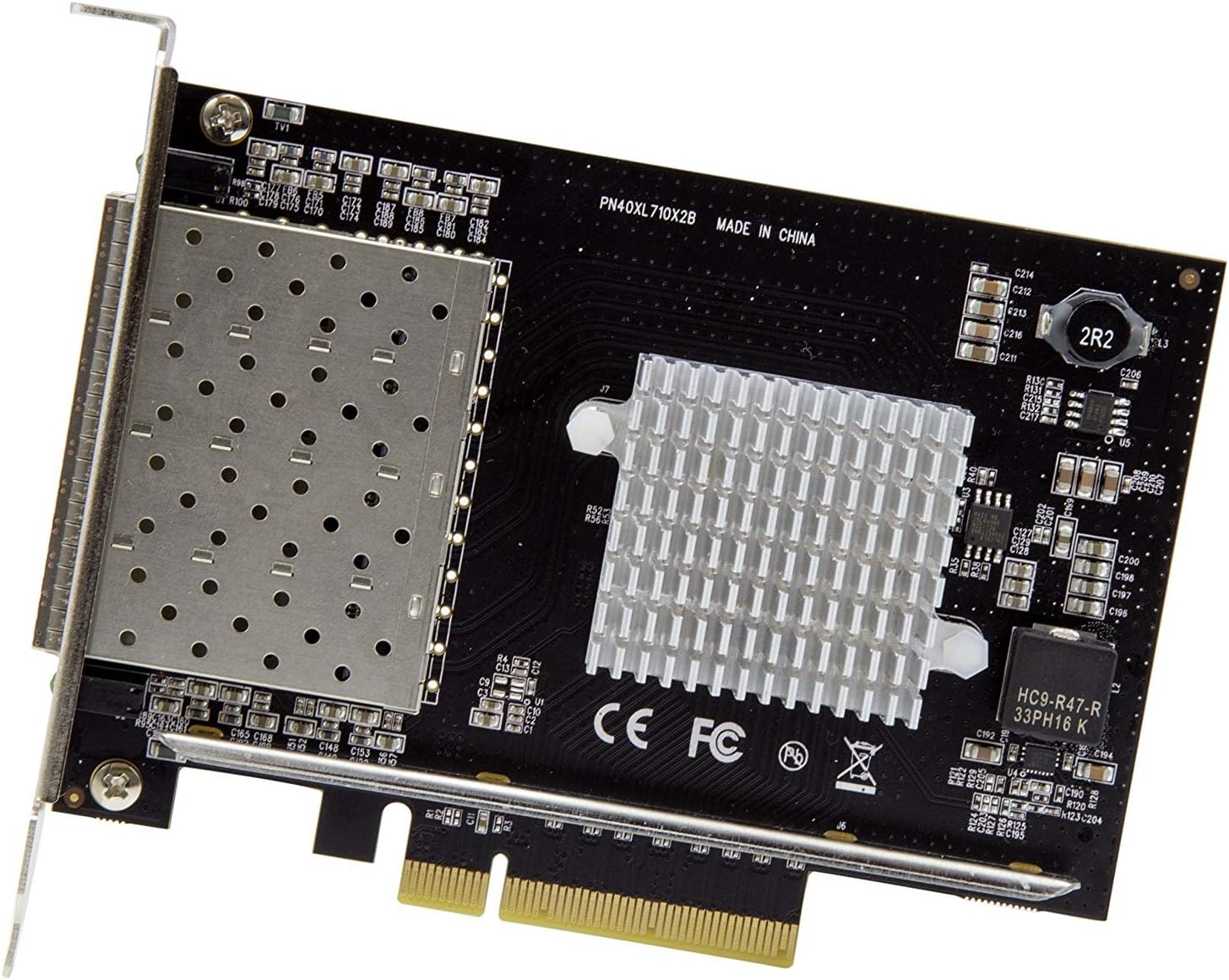 StarTech.com Quad Port 10G SFP+ Network Card, Intel XL710 Open SFP+ Converged Adapter, PCIe 10 Gigabit Ethernet Server NIC - Image 3