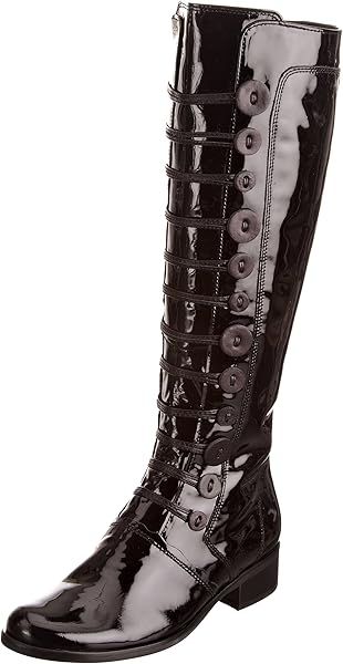 gabor patent boots