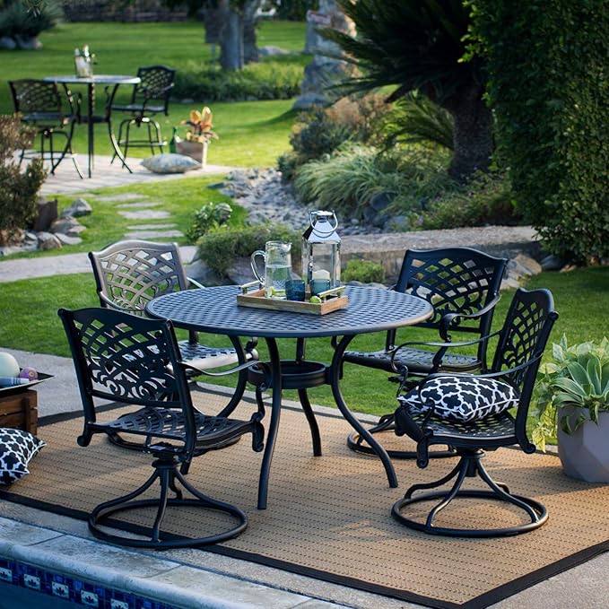 Patio Dining Set. Outdoor, Modern, Small Furniture Kit Of