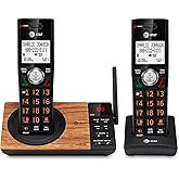 AT&T CL82267 DECT 6.0 2-Handset Cordless Phone for Home with Answering Machine, Call Blocking, Caller ID Announcer, Intercom 