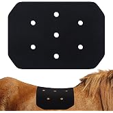 Sadnyy Non Slip Saddle Pad for Horse, Western Breathable, 17 x 21 Inch | Secure Liner Prevents Pad Shifting, Contoured for Western Saddles, Breathable with Ventilation Holes, Universal Size Fit