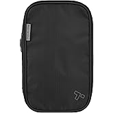 Travelon Compact Hanging Toiletry Kit, Black, One Size