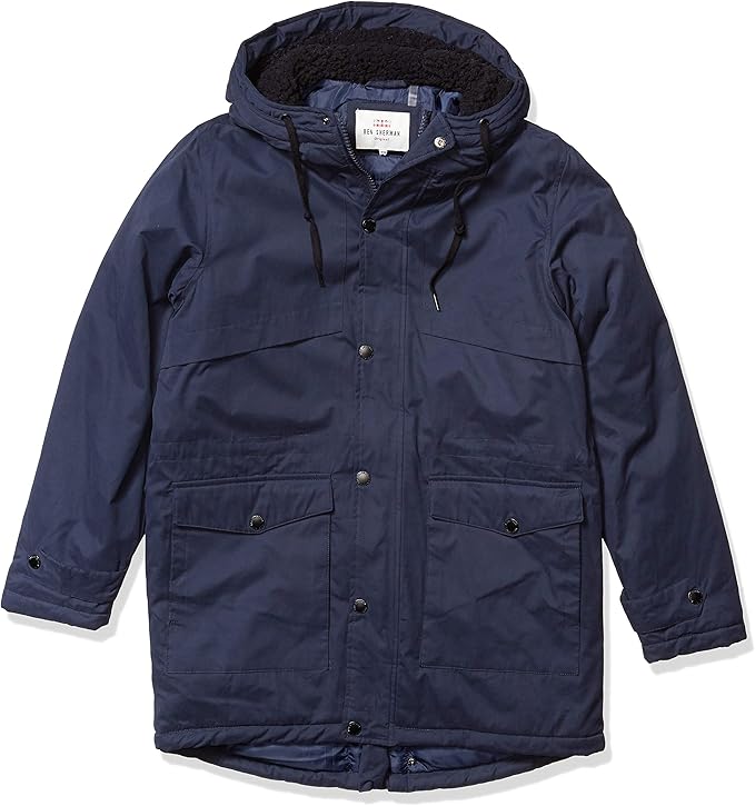 Ben Sherman 宾舍曼 男式派克大衣 M码3.4折.4 海淘转运到手约￥321