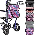 Vive XL Wheelchair Bag - Waterproof, Scratch-Resistant, Double-Stitched, Machine Washable Accessory for Adults, Seniors, 15 Colors - Storage Walker Backpack to Hang on Back of Wheel Chair
