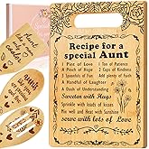 Gifts for Aunt from Niece Nephew, Unique Aunt Birthday Gifts Cutting Board Set, Birthday Gifts for Aunt Best Aunt Ever Gift Ideas, Christmas Mother Day Auntie Gifts for Aunt to Be New Aunt Auntie