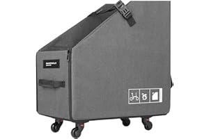 Rhinowalk Folding Bicycle Organizer, Foldable Car Trunk Organizer for Bicycle Transportation, Bicycle Travel Bag, Box for Brompton Folding Bicycle